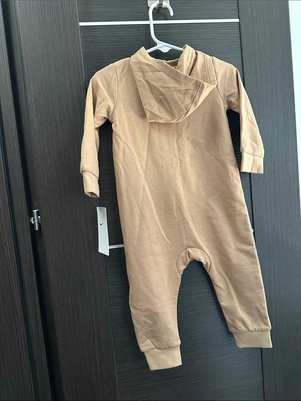 Nike Tan Hooded Romper